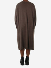 Load image into Gallery viewer, Brown knitted dress - size Dresses Eskandar 
