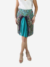 Load image into Gallery viewer, Multicolour floral printed knee-length skirt - size IT 40 Skirts Etro 
