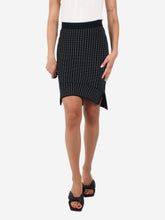 Load image into Gallery viewer, Black patterned skirt - size XS Skirts Jonathan Simkhai 
