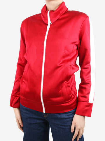 Red zipped high-neck jacket - size XS Coats & Jackets Burberry 