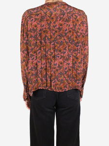 Soeur Multicolour floral print button-down blouse - size FR 36