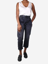 Load image into Gallery viewer, Grey jeans - size UK 6 Trousers R13 
