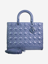 Load image into Gallery viewer, Blue 2022 Lady Dior bag Top Handle Bags Christian Dior 
