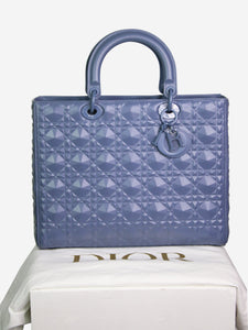 Christian Dior Blue 2022 Lady Dior bag