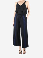 Load image into Gallery viewer, Black elasticated waist trousers - size UK 8 Trousers Nude 
