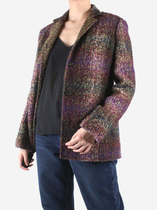 Etro Multi wool jacket - size UK 12