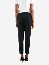 Load image into Gallery viewer, Black elasticated trousers - size UK 6 Trousers ME+EM 
