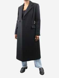 Prada Black wool coat - size IT 44