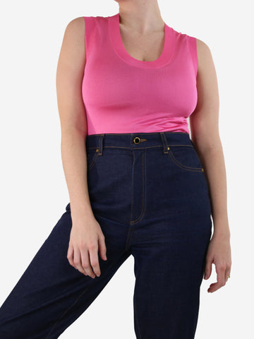 Pink sleeveless bodysuit - size L Tops Bottega Veneta 