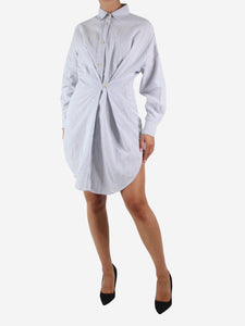 Isabel Marant Etoile Blue long-sleeved shirt dress - size FR 34