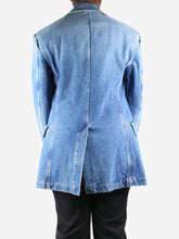 Load image into Gallery viewer, Blue denim suit jacket - size FR 44 Coats &amp; Jackets Loewe 
