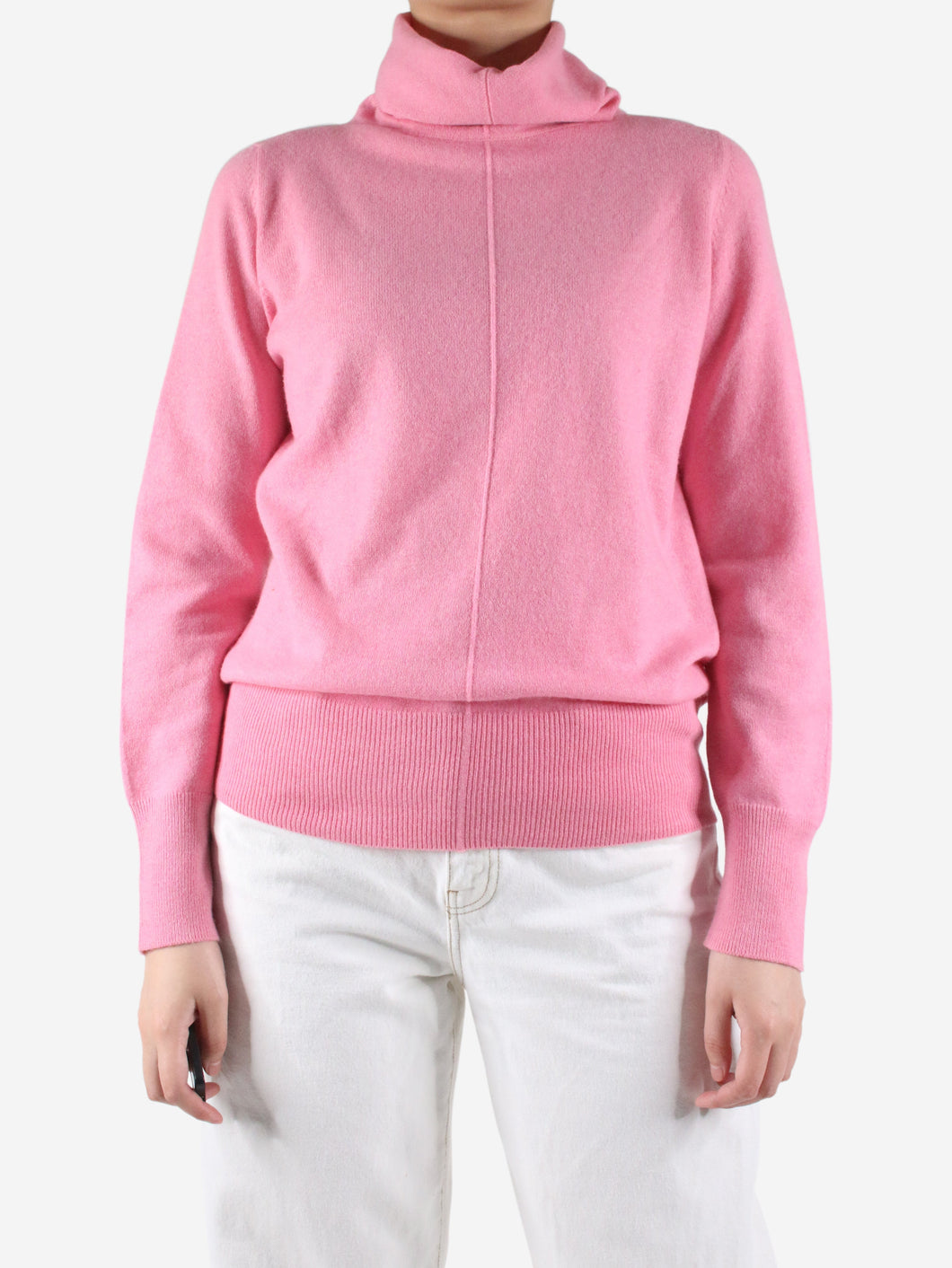 Akris pink roll neck jumper - size UK 10 Knitwear Akris 