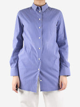 Load image into Gallery viewer, Blue striped shirt dress - size EU 38 Dresses Acne Studios 
