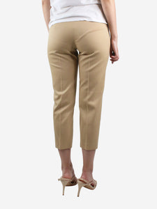 The Row Neutral cropped tailored trousers - size US 4