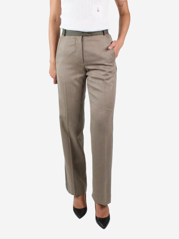 Neutral tailored trousers - size UK 6 Trousers Burberry 