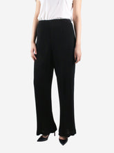 Load image into Gallery viewer, Black pleated trousers - size Trousers Issey Miyake 
