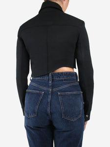Recto Black crop jacket - size S