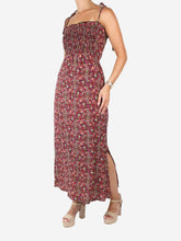 Load image into Gallery viewer, Multicolour sleeveless open-back maxi floral dress - size Brand size 0 Dresses Ba&amp;sh 
