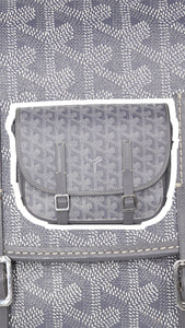 Goyard Grey cross-body satchel bag