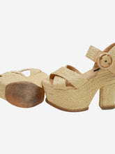 Load image into Gallery viewer, Neutral wedges - size EU 36 Shoes Louis Vuitton 
