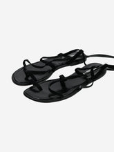 Load image into Gallery viewer, Black sandal - size EU 38.5 Heels Manolo Blahnik 
