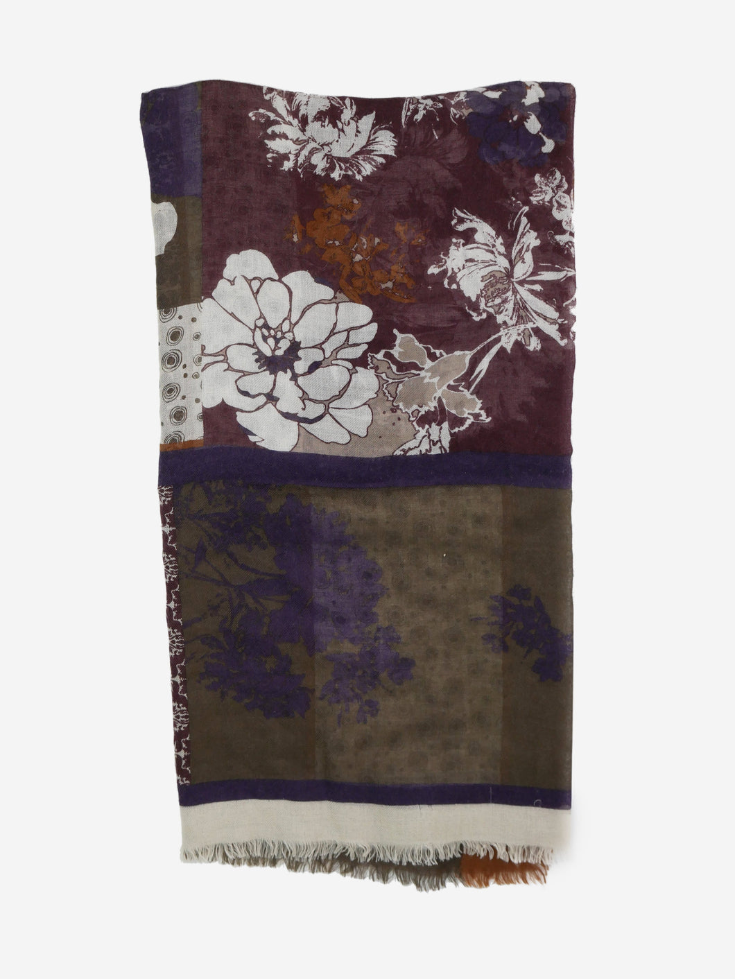 Multicolour cashmere scarf Scarves Loro Piana 
