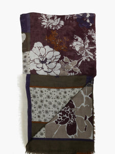Loro Piana Multicolour cashmere scarf