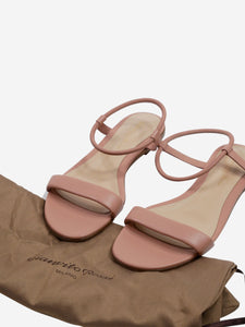 Gianvito Rossi Pink flat sandals - size EU 36