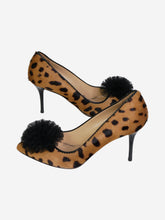 Load image into Gallery viewer, Brown leopard print heels - size EU 36 Heels Charlotte Olympia 
