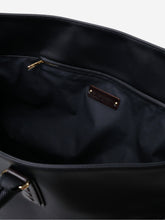 Load image into Gallery viewer, Black Marco Polo PVC and leather tote bag Tote Bags Bottega Veneta 
