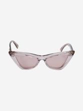 Load image into Gallery viewer, Clear cat eye sunglasses Sunglasses Bottega Veneta 
