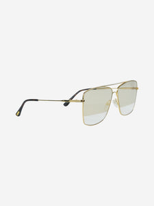 Tom Ford Gold frame aviator sunglasses