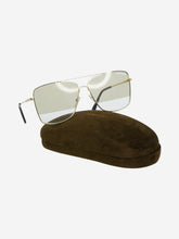 Load image into Gallery viewer, Gold frame aviator sunglasses Sunglasses Tom Ford 
