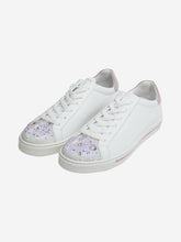 Load image into Gallery viewer, White sparkly trainers - size EU 39 Trainers Rene Caovilla 
