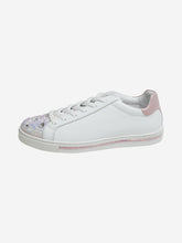 Load image into Gallery viewer, White sparkly trainers - size EU 39 Trainers Rene Caovilla 
