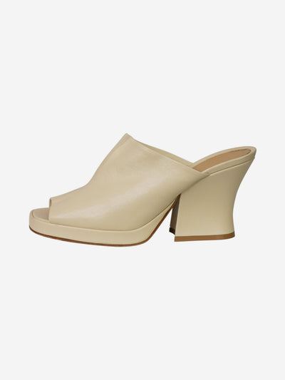 Cream open-toe heels - size EU 41 Heels Bottega Veneta 