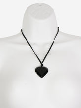 Load image into Gallery viewer, Baccarat Black heart necklace Jewellery Baccarat 
