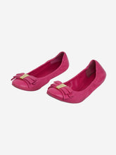 Load image into Gallery viewer, Pink bow ballet flats - size EU 38 Flat Shoes Valentino 
