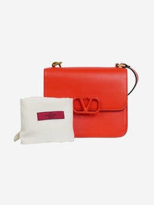 Valentino pre-owned orange V Logo cross-body bag
