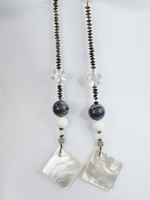 Load image into Gallery viewer, Jehanne De Biolley Multi Beaded mother of pearl and smoky quartz necklace - size Jewellery Jehanne De Biolley 
