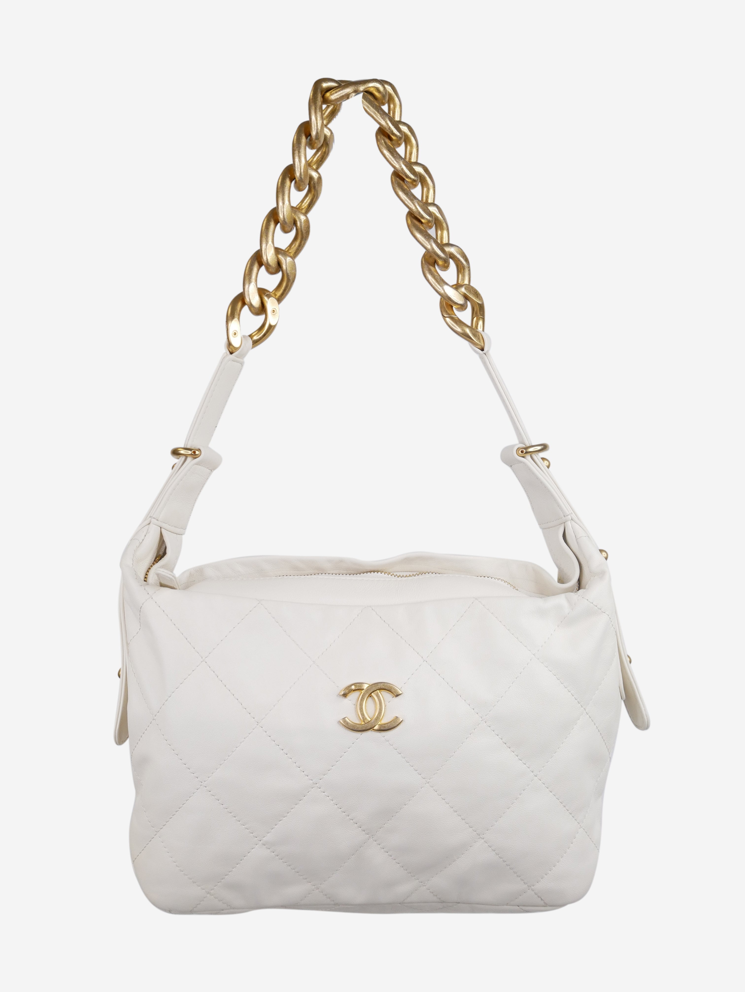Chanel Cream Hobo bag