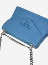 Load image into Gallery viewer, Blue Saffiano leather chain shoulder bag Shoulder bags Prada 
