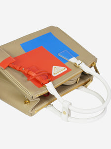 Prada Multicolour small Galleria Saffiano Special Edition bag