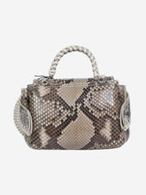 Load image into Gallery viewer, Neutral small snakeskin cross-body bag Cross-body bags Tod&#39;s 
