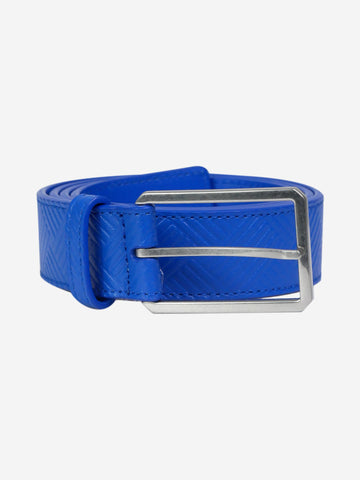 Blue Cintura debossed leather belt Belts Bottega Veneta 