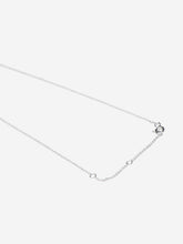 Load image into Gallery viewer, Silver Diamond Opal necklace Jewellery Zoe Lev 
