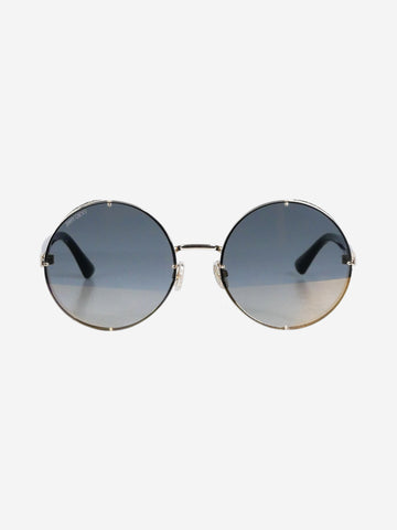 Gold round frame sunglasses Sunglasses Fendi 