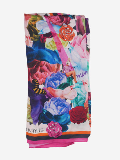 Multicolour floral scarf Scarves Munchu's 