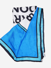 Load image into Gallery viewer, Blue logo detail scarf Accessories Burberry 
