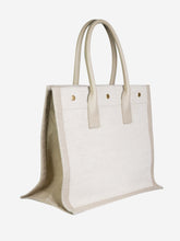 Load image into Gallery viewer, Neutral 2022 Rive Gauche small tote bag Tote Bags Saint Laurent 
